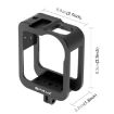 Picture of PULUZ Aluminum Alloy Protective Cage Frame with Cold Shoe for GoPro Max (Black)