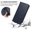 Blue Leather Phone Case for Xiaomi Mi Max 3 Pro - Magnetic Closure - 6