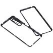 Sony Xperia 1 IV HD Magnetic Metal Tempered Glass Phone Case - Black - 3