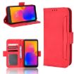 TCL 303 / Alcatel 1B 2022 Red Leather Phone Case - 1