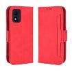 TCL 303 / Alcatel 1B 2022 Red Leather Phone Case - 2