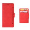 TCL 303 / Alcatel 1B 2022 Red Leather Phone Case - 3