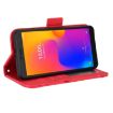 TCL 303 / Alcatel 1B 2022 Red Leather Phone Case - 5