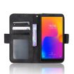 TCL 303 / Alcatel 1B 2022 Black Leather Phone Case - Calf Pattern Skin Feel - 3