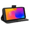 TCL 303 / Alcatel 1B 2022 Black Leather Phone Case - Calf Pattern Skin Feel - 4