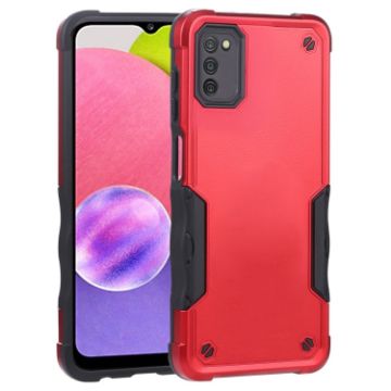 Picture of For Samsung Galaxy A03s / A02s 164mm Non-slip Shockproof Armor Phone Case (Red)