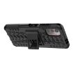 Nokia G21 4G Tire Texture TPU + PC Phone Case with Holder - Black - 5