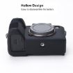 Black Soft Silicone Case for Sony A7 IV - Protective Cover - 5