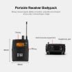 Picture of XTUGA IEM1200 Wireless Receiver Bodypack Stage Singer Ear Monitor System