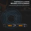 XTUGA IEM1200 Wireless Receiver Bodypack for Stage Singer Ear Monitor - 5