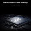 XTUGA IEM1200 Wireless Receiver Bodypack for Stage Singer Ear Monitor - 6