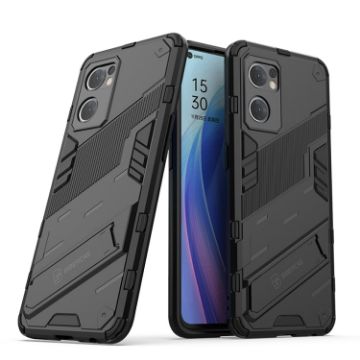 OPPO Reno7 5G / Find X5 Lite Phone Case - Shockproof Armor (Black) - 1