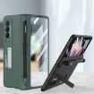 Samsung Galaxy Z Fold3 5G GKK Magnetic Full Coverage Flip Case (Black) - 2