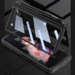 Samsung Galaxy Z Fold3 5G GKK Magnetic Full Coverage Flip Case (Black) - 3