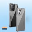 OPPO Find X5 Pro Crystal PC + TPU Phone Case - Transparent Black - 2