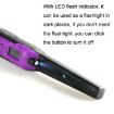 HS-11 Outdoor Handheld Metal Detector Positioning Rod - Black Purple - 3