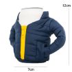 Picture of 2 PCS Beer Can Down Jacket Warmth Cup Holder (Blue)
