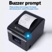 Picture of Xprinter N160II USB+WIFI Interface 80mm 160mm/s Automatic Thermal Receipt Printer, EU Plug