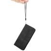 LG K42 Cubic Flip Leather Phone Case - Black - 6