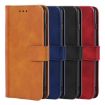Blue Leather Phone Case for Alcatel TCL A3X A600DL - 6