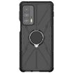 Motorola Edge 20 Pro Armor Bear Shockproof Case with Ring Holder - 4