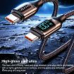 USAMS 100W Type-C to Type-C Fast Charging Cable 1.2m Black - 6