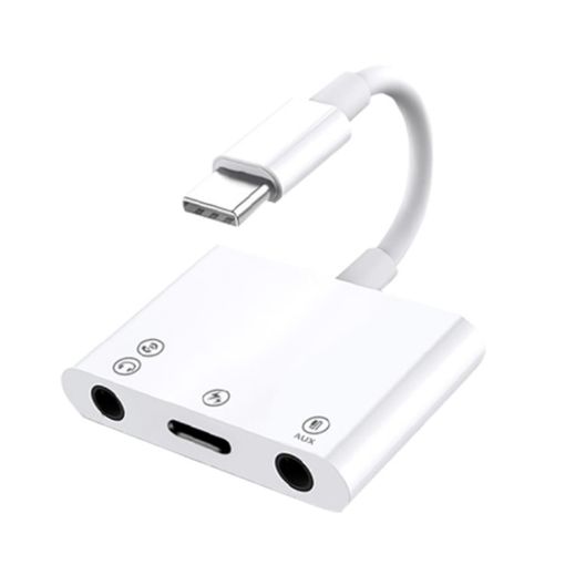 Type-C Male Audio Adapter for Phone Live Sound Card Monitor - 1