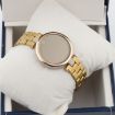 Gold Stainless Steel Garmin Lily Watch Band - Three Beads - 5