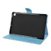 Samsung Galaxy Tab S6 Lite P610 Blue Leather Case with Holder & Card Slots - 5