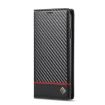 iPhone X/XS Carbon Fiber Leather Case with Holder & Card Slot - 2
