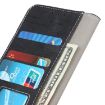 Nokia XR20 5G Leather Case - Magnetic Crocodile Texture, Black - 5