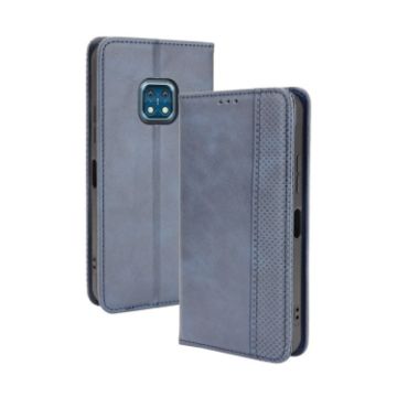 Nokia XR20 Leather Case with Holder & Card Slots (Blue) - 1