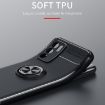 OPPO A16 Metal Ring Holder 360 Degree Rotating TPU Case - Black+Rose Gold - 4