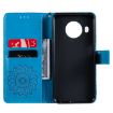 Nokia X20/X10 Blue Leather Case with Card Slot & Holder - 4