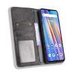 Umidigi A11 Leather Case with Holder & Card Slots (Black) - 5
