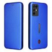 ZTE Nubia Red Magic 6R Carbon Fiber Texture Case Blue - 2