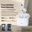 Picture of REMAX TWS-10i Enhanced Version Bluetooth 5.0 True Wireless Stereo Music Call Bluetooth Earphone (Black)