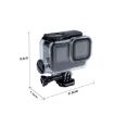 Picture of For GoPro HERO10 Black / HERO9 Black 30m Charging Waterproof Housing Case with Buckle Basic Mount & Screw
