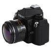 Picture of Non-Working Fake Dummy DSLR Camera Model DF Model Room Props Ornaments Display Photo Studio Camera Model Props, Color:Black (Without Hood)