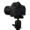 Picture of Non-Working Fake Dummy DSLR Camera Model DF Model Room Props Ornaments Display Photo Studio Camera Model Props, Color:Black (With Hood)