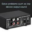 Picture of B053 Front Stereo Sound Amplifier Headphone Speaker Amplifier Booster with Volume Adjustment, 2-Way Mixer, USB 5V Power Supply, US Plug