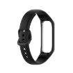 Samsung Galaxy Fit 2 Silicone Watch Band - Black - 2