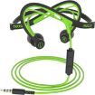 Picture of Mucro ML233 Foldable Wired Running Sports Headphones Night Neckband In-Ear Stereo Earphones, Cable Length: 1.2m (Green)