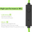 Picture of Mucro ML233 Foldable Wired Running Sports Headphones Night Neckband In-Ear Stereo Earphones, Cable Length: 1.2m (Green)