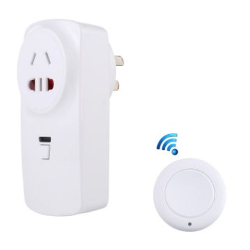 Picture of AK-DL220 220V Smart Wireless Remote Control Socket with Remote Control, Plug Type:AU Plug