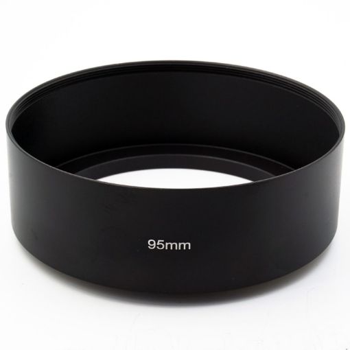 95mm Metal Lens Hood for Medium Telephoto Lens - 1