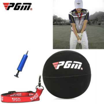 Picture of PGM JZQ012 Golf Inflatable Ball Swing Trainer Arm Corrector Auxiliary Correction Trainer (Black)