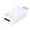 Picture of 8 Pin Male to USB-C / Type-C Female Charging and Listening Song Audio Adapter Earphone Adapter, Support Data Transmission & Take Pictures (White)