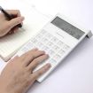 Picture of LCD Calculator With Alarm Clock World Time Perpetual Calendar Functions (White)