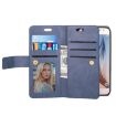 Samsung Galaxy J3/J7 Zipper Leather Case with Holder & Wallet - 4